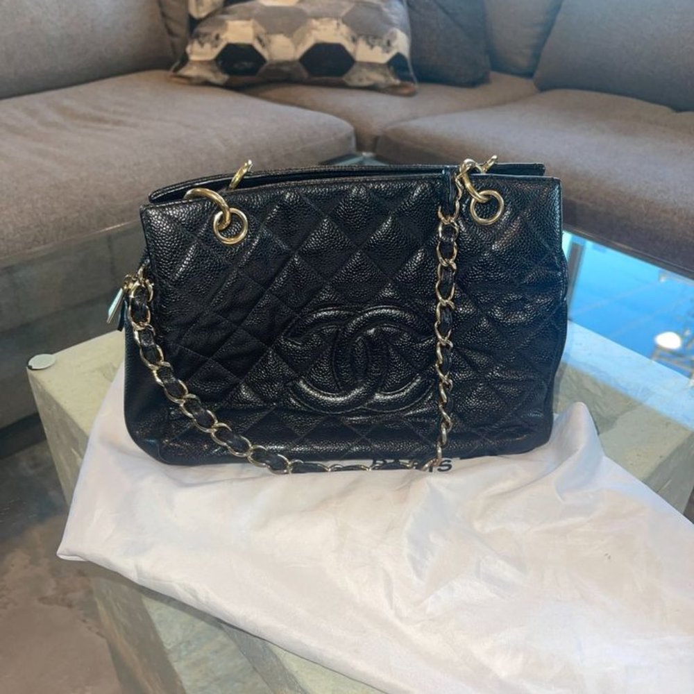 SALE PRICE!!!! Chanel Petit Timeless Tote Vintage Bag - Picture 2 of 9